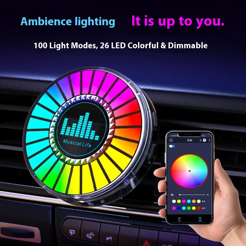 Car Diffuser with Sound - activated Light