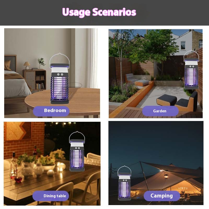 Solar - Powered Mosquito Killer Lamp