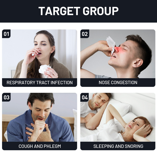 Magnetic Breathing Nasal Strip Kit – Anti-Snoring Nose Strips for Better Sleep