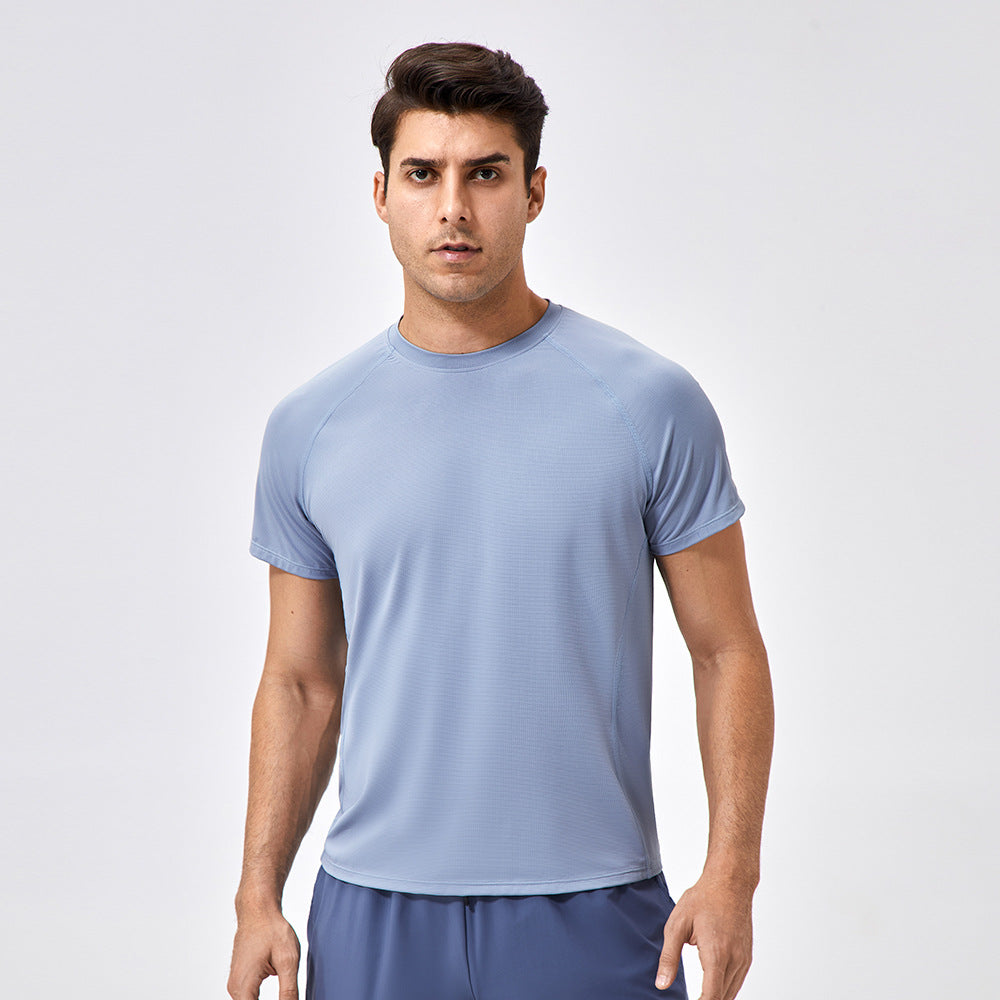 🔥Buy One Get One Free🔥 Men’s Summer Sports T-Shirt – Reflective Quick-Dry Short Sleeve, Breathable Loose Fit Running & Gym Training Top