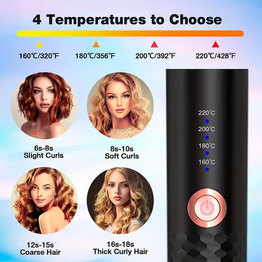 Auto-Spiral Hair Curler