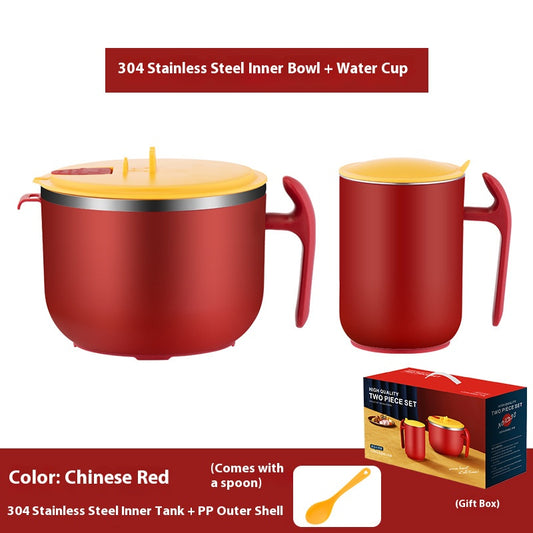 Stainless Steel Lunch Box and Water Cup Set