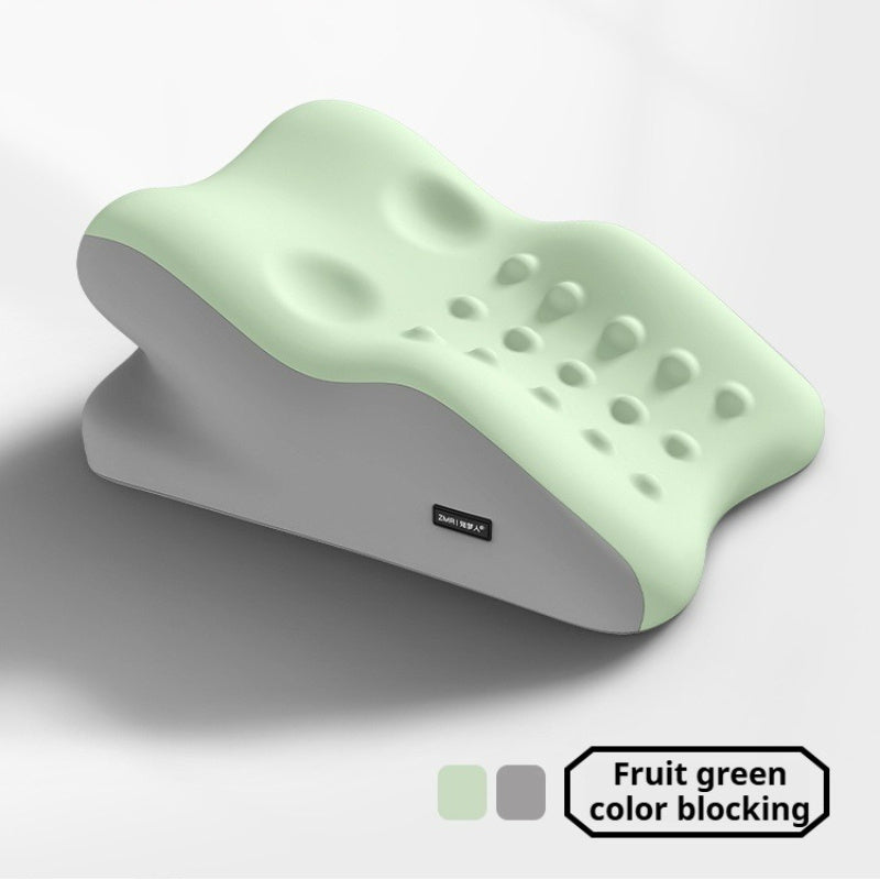 Ergonomic Neck & Lumbar Support Pillow – Removable Washable Cover for Bed, Office & Chair Use