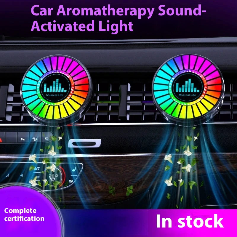 Car Diffuser with Sound - activated Light