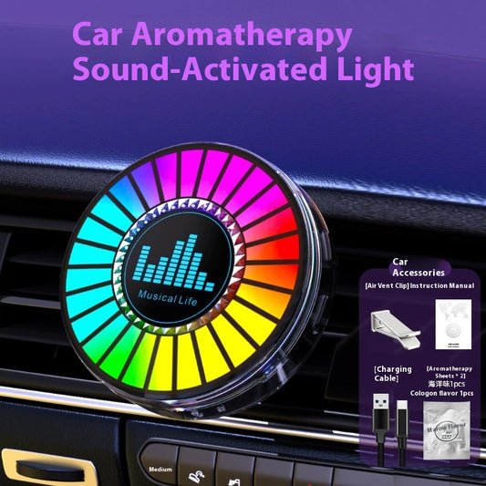 Car Diffuser with Sound - activated Light