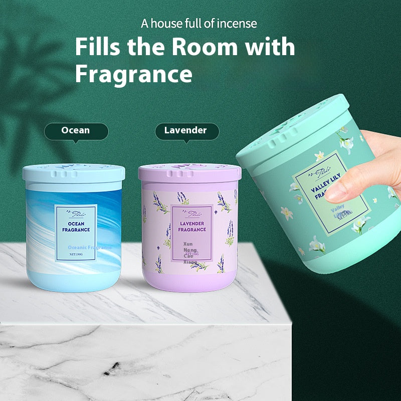 ✨ Four-in-one✨Multi - Purpose Aromatherapy Solid Perfume - Home & Car Air Freshener