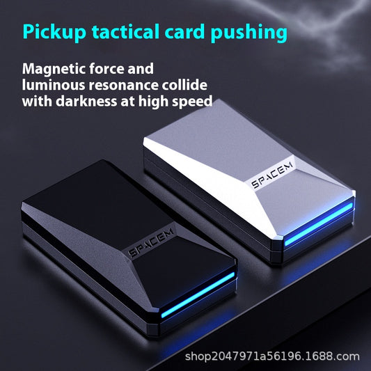 Alloy Magnetic Fingertip Push - Card Decompression Toy