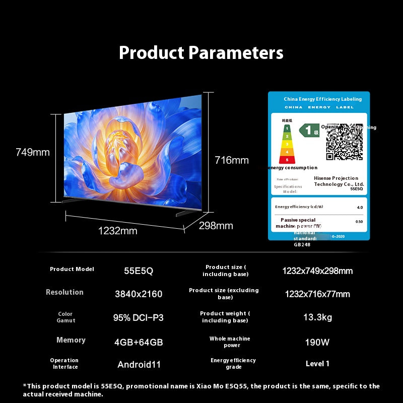 HISENSE 55" ASTRAL 4K UHD SMART TV
