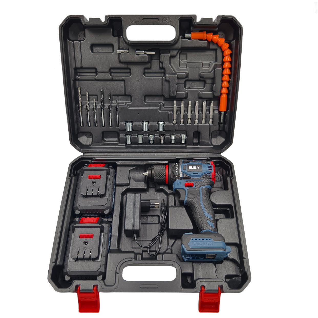 Brushless Lithium Cordless Drill | Powerful Electric Screwdriver & Drill