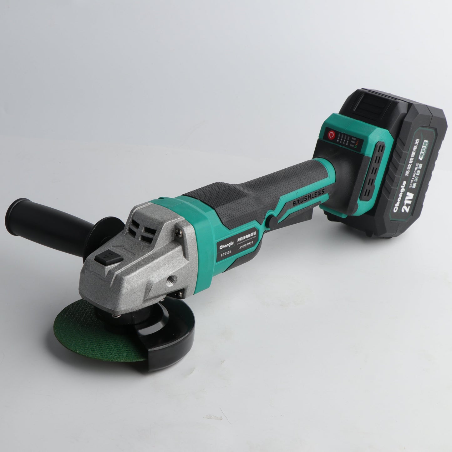 Brushless lithium battery angle grinder 21V