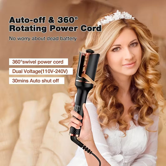 Auto-Spiral Hair Curler