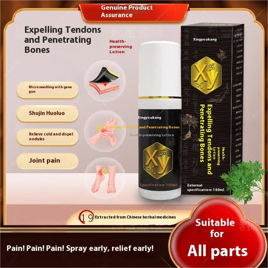 XingYouKang Muscle & Joint Relief Spray 160ml – Fast-Acting Pain Relief for Back, Muscles, and Aches