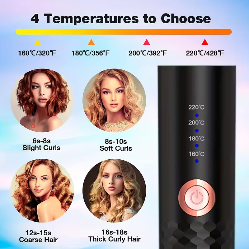 Auto-Spiral Hair Curler