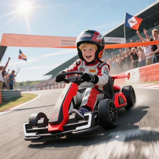 Aosom 24V Electric Go Kart – Drift, Race, and Play with Thrilling Power