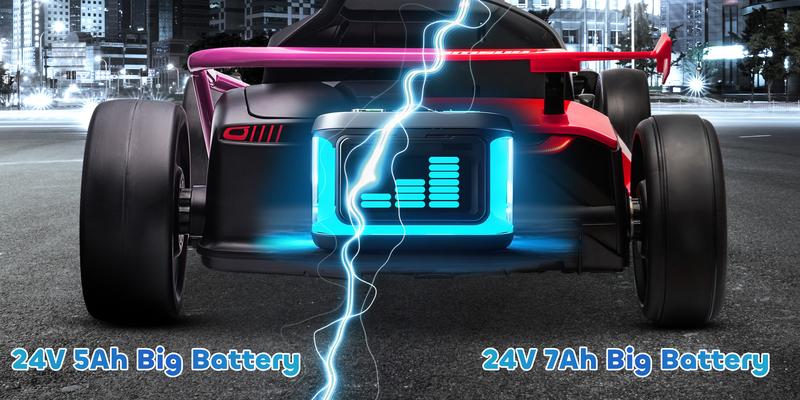 Aosom 24V Electric Go Kart – Drift, Race, and Play with Thrilling Power