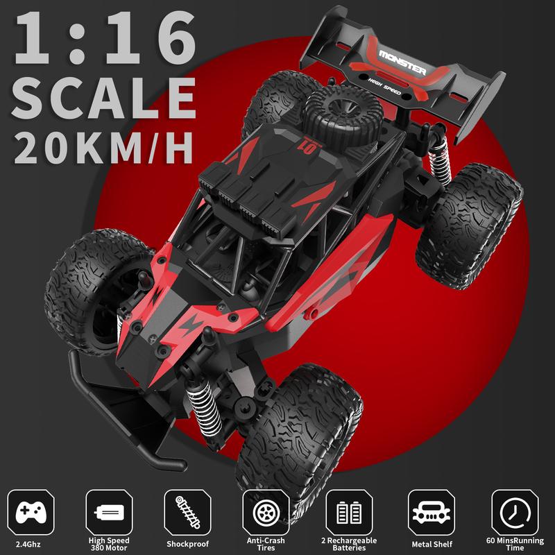 High-Speed RC Monster Truck – Conquer Every Terrain with Power & Precision