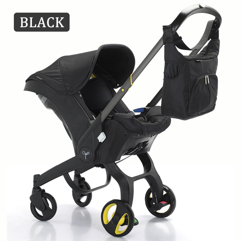 Foldable Newborn Baby Stroller – Safe, Reversible & Travel-Ready with Free Bag