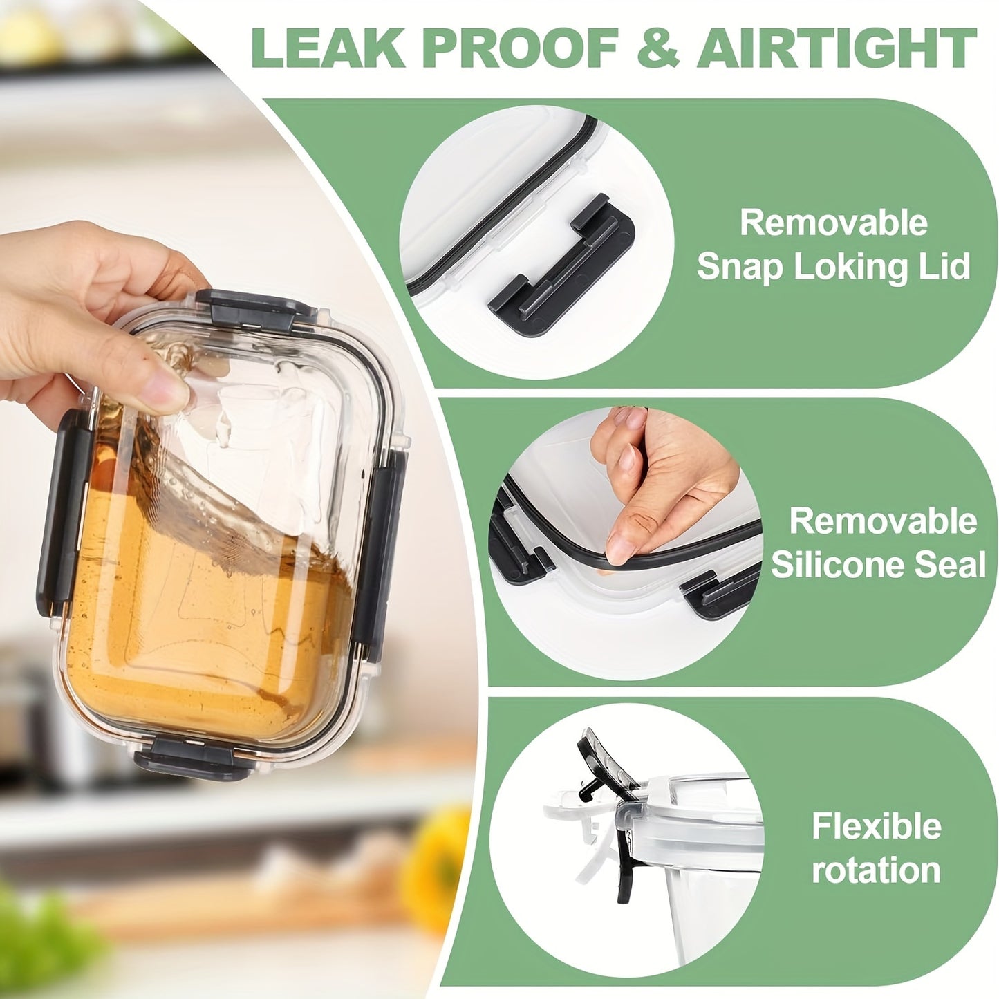 12-Piece Food Storage Container Set