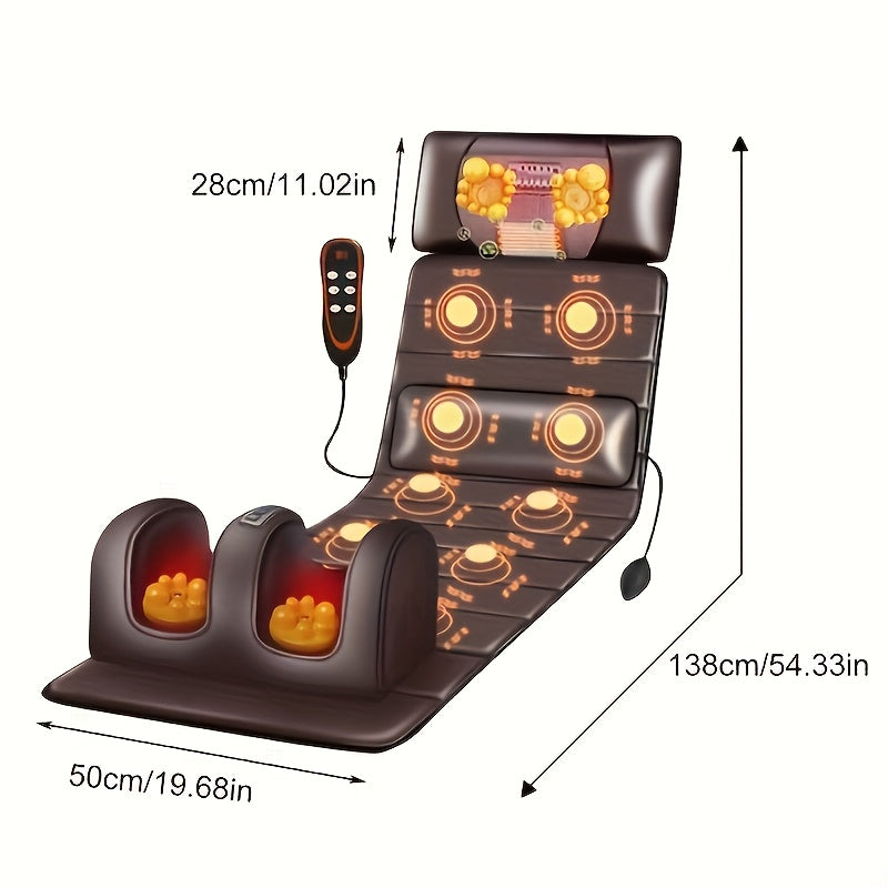 Full Body Heated Massager Set – Relaxation & Relief for Home and Office