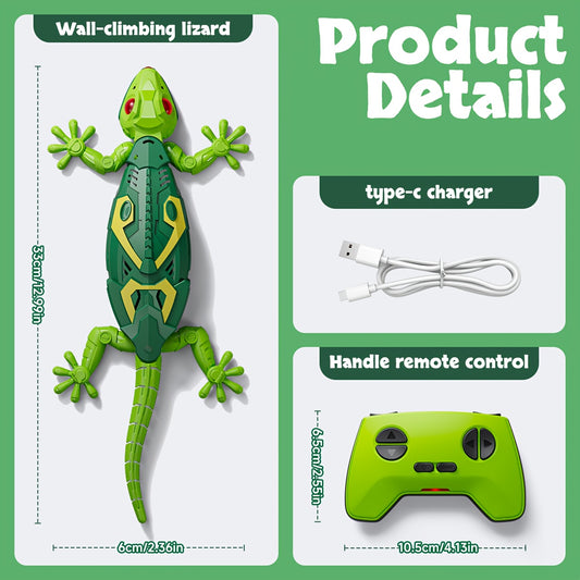 Wall Climbing Robot Toy – Rechargeable Crawling Fun on Floors & Walls