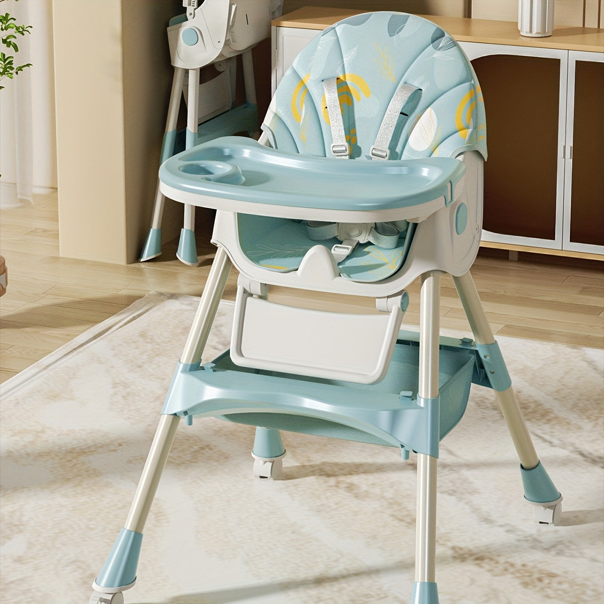 Adjustable Baby High Chair – Multi-Function Dining, Playing & Relaxing Seat