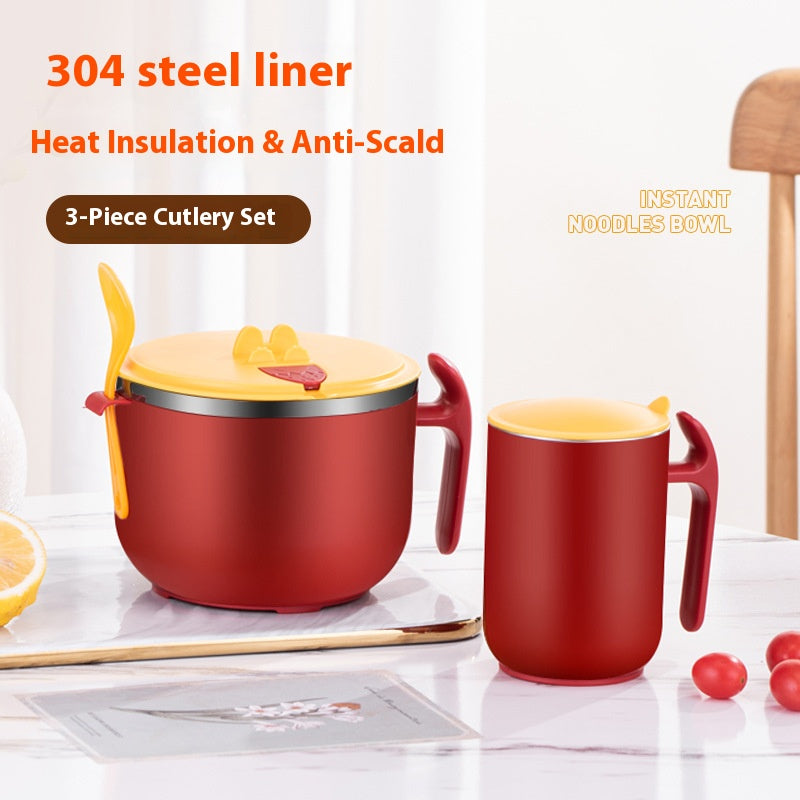 Stainless Steel Lunch Box and Water Cup Set