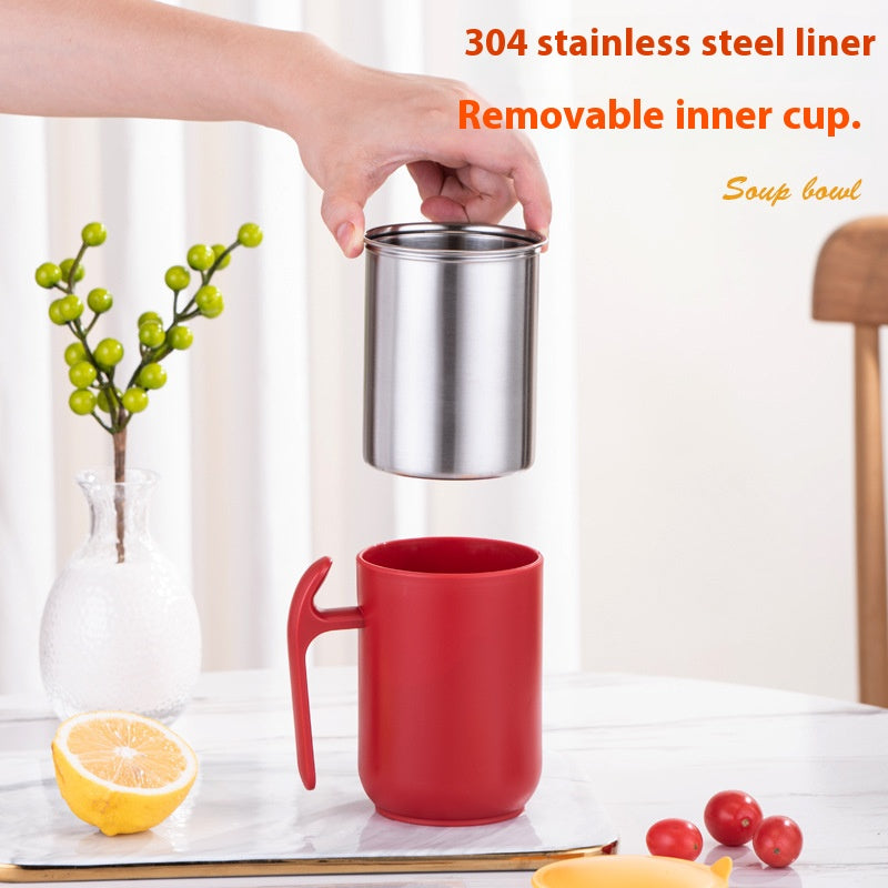 Stainless Steel Lunch Box and Water Cup Set