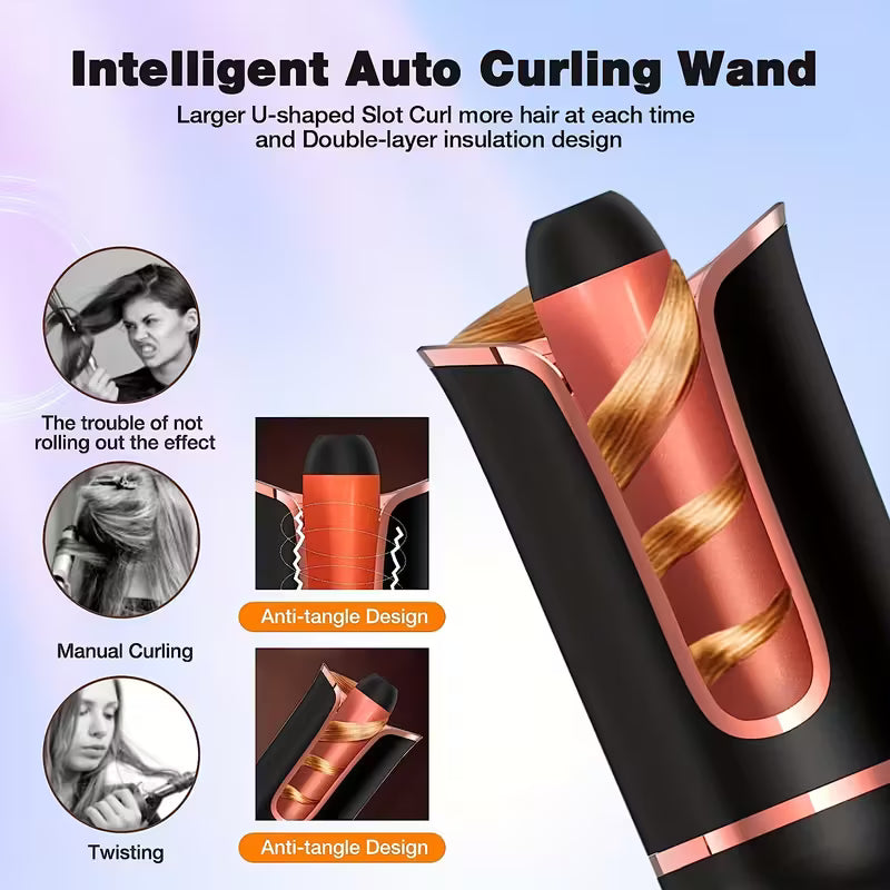 Auto-Spiral Hair Curler
